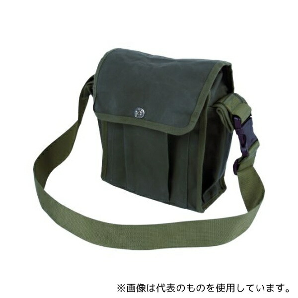 トラスコ中山 THSB-OD 帆布ショルダーバッグ オリーブドラブ