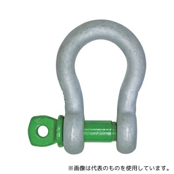 大洋製器工業 GPB-6.5T グリーンピンスタンダードシャックル バウ・捻込 6.5t(3300349)