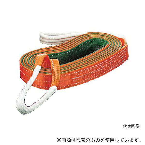 トラスコ中山 G75-25 ベルトスリング JIS3等級 両端アイ形 75mmX2.5m 7,206円