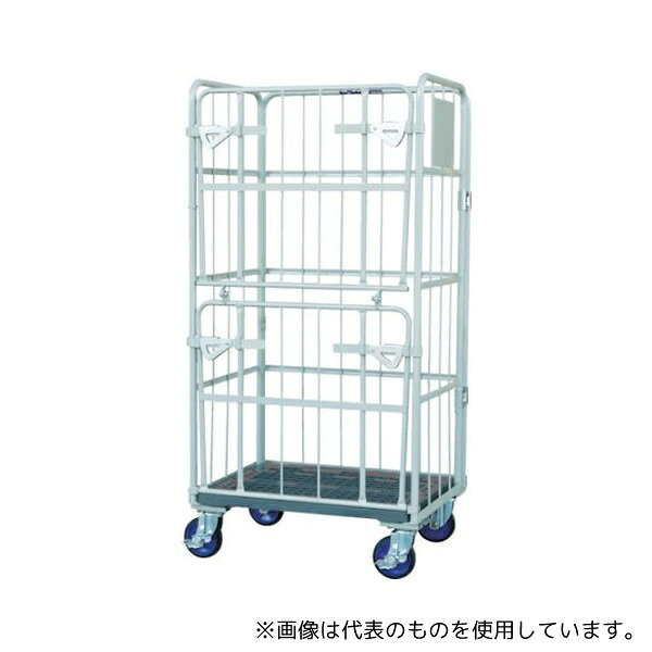 ワコーパレット WKP-8565-WG カーゴプレスタ ダブルゲート付850×650×1700