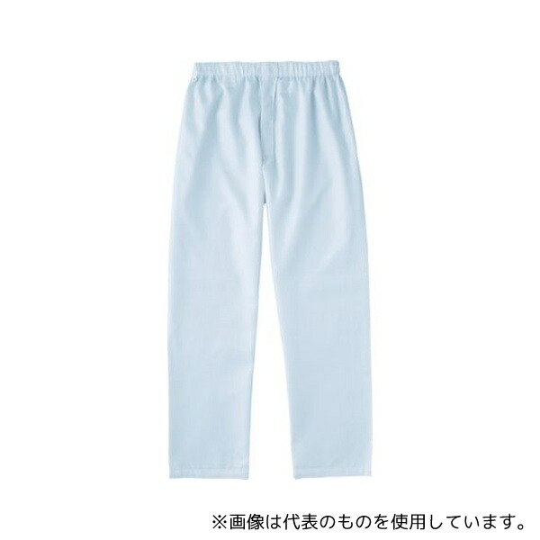 トラスコ中山 TCLGP-W-L 制電糸グリッド仕様パンツ ホワイト L