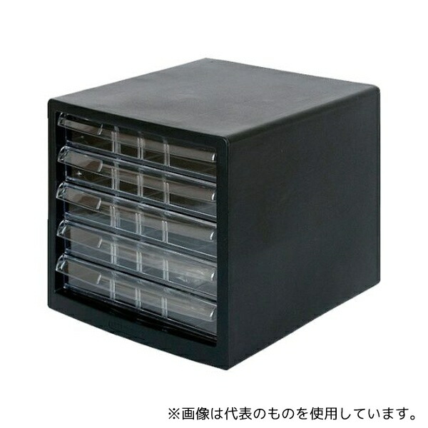 ナカバヤシ A4E-S5B A4レターケース5段