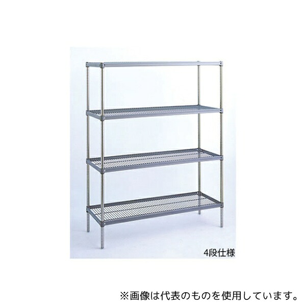 キャニオン PEC 460-760-1390-4 スチールキャニオンシェルフ 4段