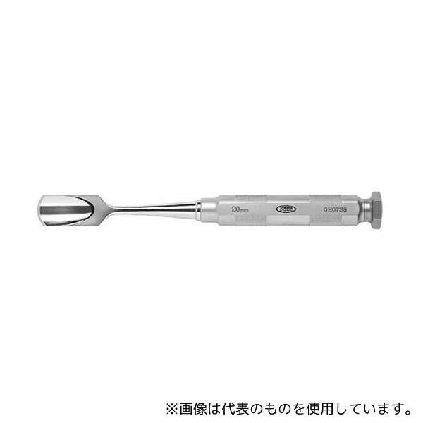 YDM 84373/GE07S3 骨用ノミ 溝刃 刃幅6mm