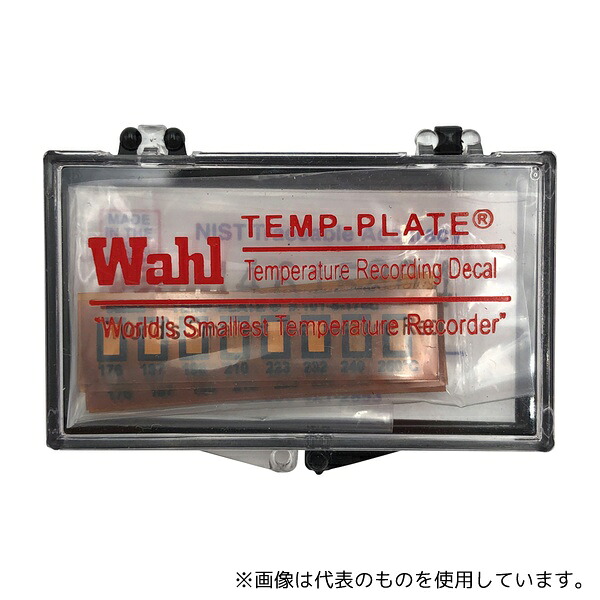 Wahl instruments 101-8V-176 テンプ・プレート(不可逆性) 8点表示 1ケース(10枚入) 61-3815-55 10,408円