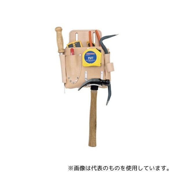 クニーズ DW-1017 腰袋片側 革製 12,115円