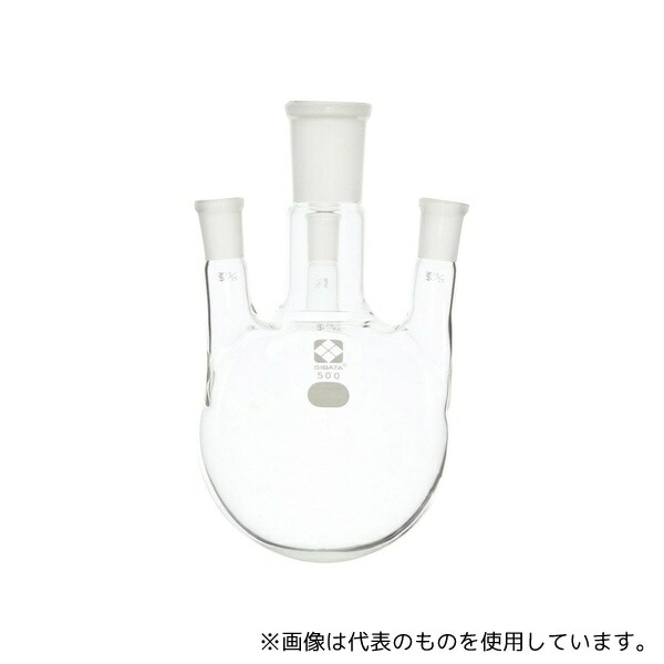 柴田科学 005340-29500 共通摺合四口丸底フラスコ 500mL