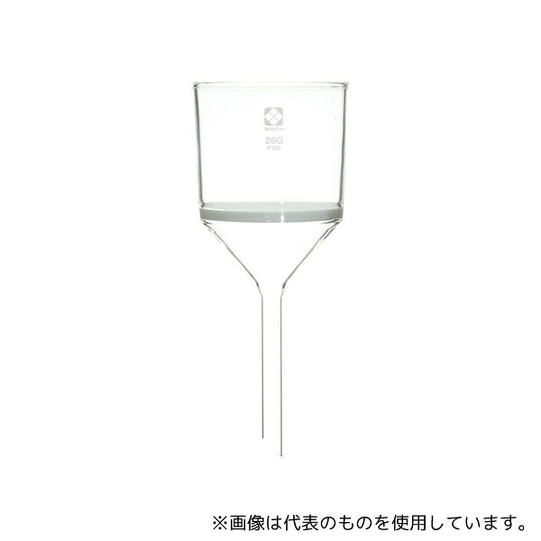 柴田科学 013110-26100 ガラスろ過器 26G ブフナロート形 26GP100
