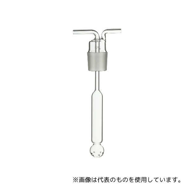 柴田科学 014640-2501 共通摺合ガス洗浄びん 中管 ムエンケ式 250mL用