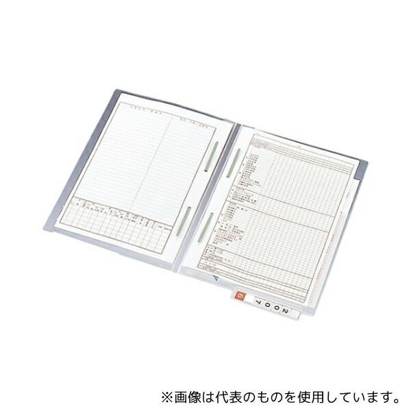 LIHITLAB HK715U カルテフォルダー ダブルファスナー付 1箱(50枚入)