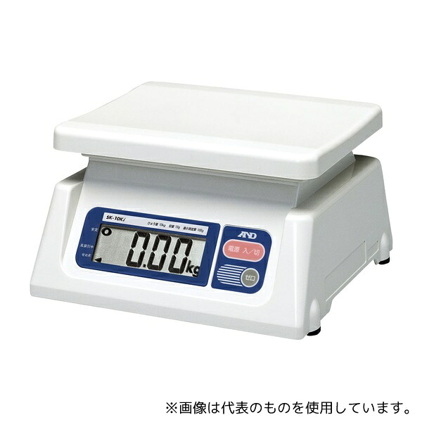 エー・アンド・デイ SK10KI-JA 検定付きはかり デジタルスケール SK-iシリーズ ひょう量:10kg 最小表示:0.01kg