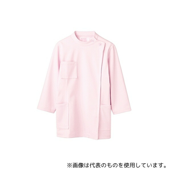 住商モンブラン 52-115 S ケーシー レディス 8分袖 ピンク
