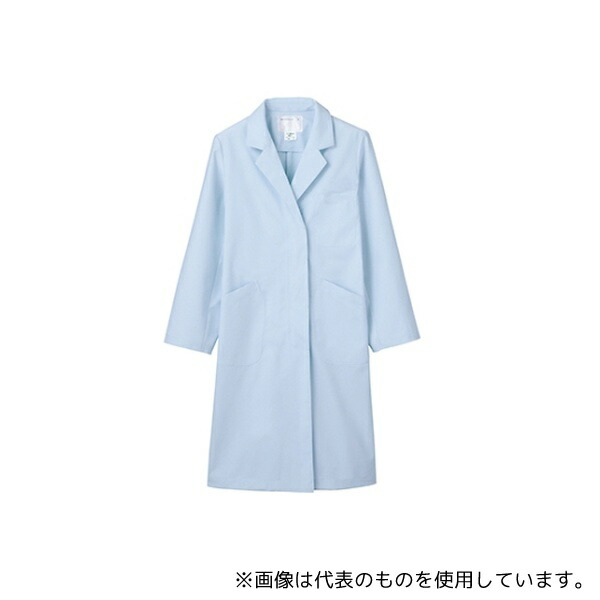 住商モンブラン 71-063 S 女子診察衣S 長袖 サックス