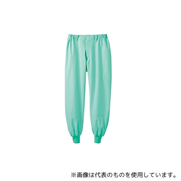 住商モンブラン RS7701-6 S パンツ男女兼用 ノータック グリーン