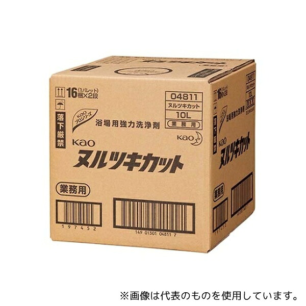 花王 3523450 花王 浴場用強力洗剤 ヌルツキカット 10L