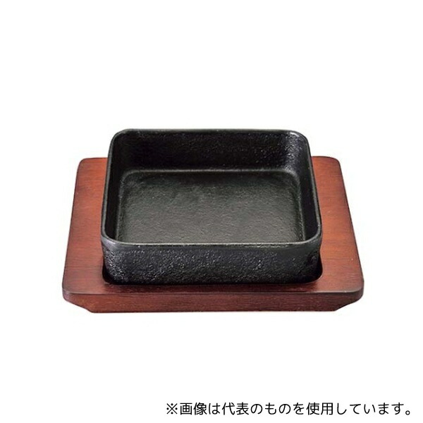三和精機製作所 5060400 SN 鉄 ひとり鍋 角