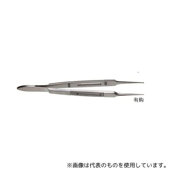 日本フリッツメディコ EF-2102 形成デリケートピンセット 11.5cm 有鈎