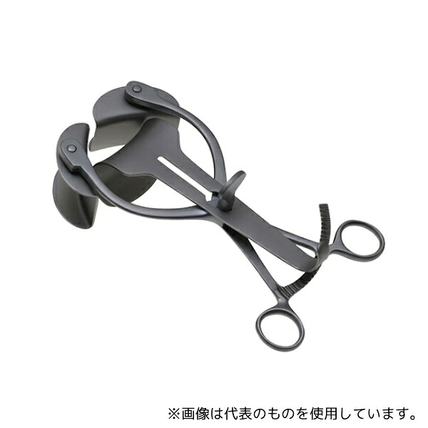 日本フリッツメディコ R135-1625 開創器 ホーツェル 3弁 長さ17cm 鈎幅60×38mm・55×38mm|セミプロDIY店ファースト