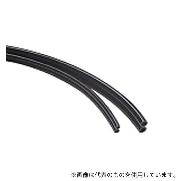ピスコ UQ08-2F-20-B-B フラットチューブ 2芯フラットチューブ φ8×φ5mm×20m