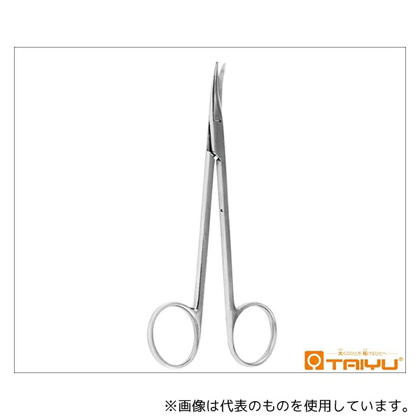 TAIYU(大祐医科工業) TY-1010B 形成剪刀 反 ネジ止 全長12.5cm