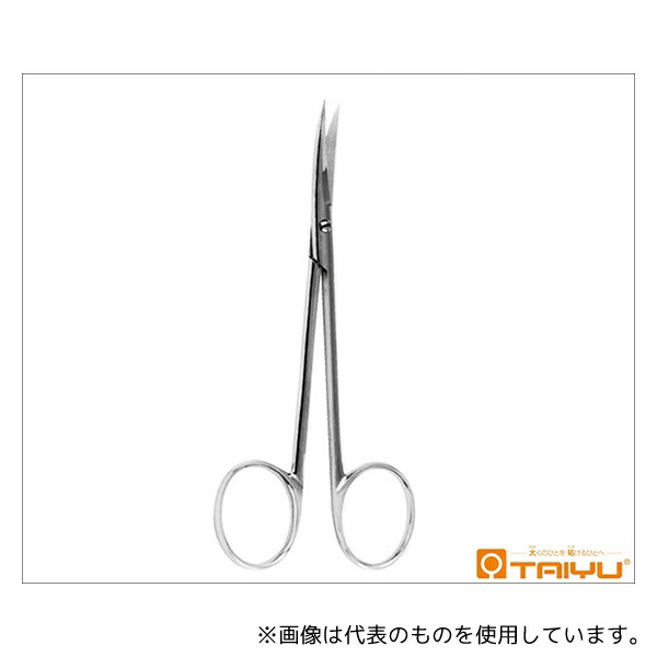 TAIYU(大祐医科工業) TY-1014B キルナー剪刀 反 ネジ止 全長11cm