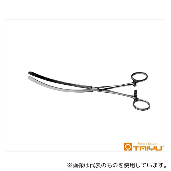 TAIYU(大祐医科工業) TY-711A ドアイヤン腸鉗子 直 ネジ止 全長24cm
