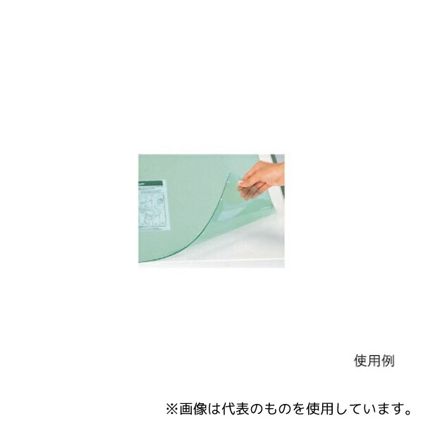 クラウン CR-SS5N-T デスクマット スカイメルト 軟質ビニール製 720×1050mm