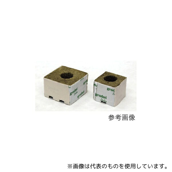 日東紡績 296816 ロックウール培地 デルタ DELTA 6.5G 42×40 1箱(216個入)