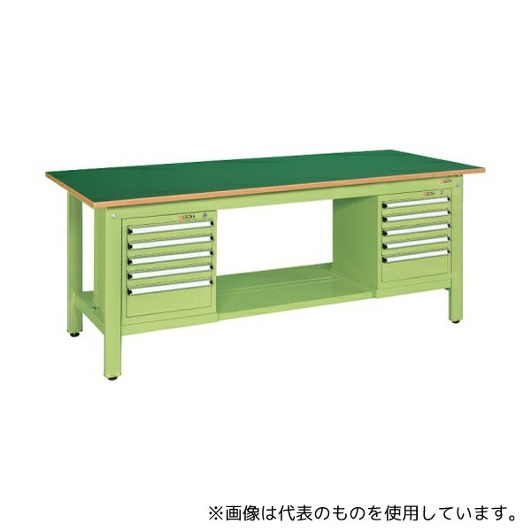 サカエ KK-69FSL52 軽量作業台KKタイプ スモールキャビネット付 サカエリューム天板