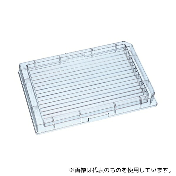 WATSON 476-16F-S 16列リザーバ 平底 PP フタ付き 滅菌済 1箱(20枚入)