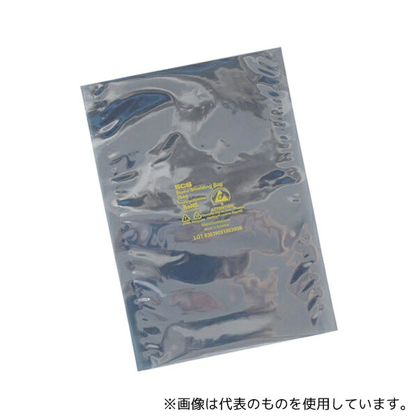 DESCO 1001218 静電気シールドバッグ フラットタイプ 305X457mm (100枚入)