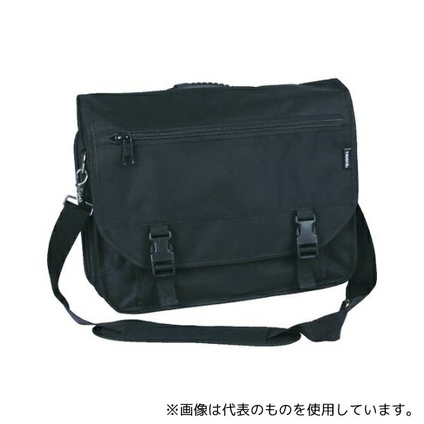 トラスコ中山 TTB-400R-BK ツールバッグ 390X210X300 22ポケット ブラック色
