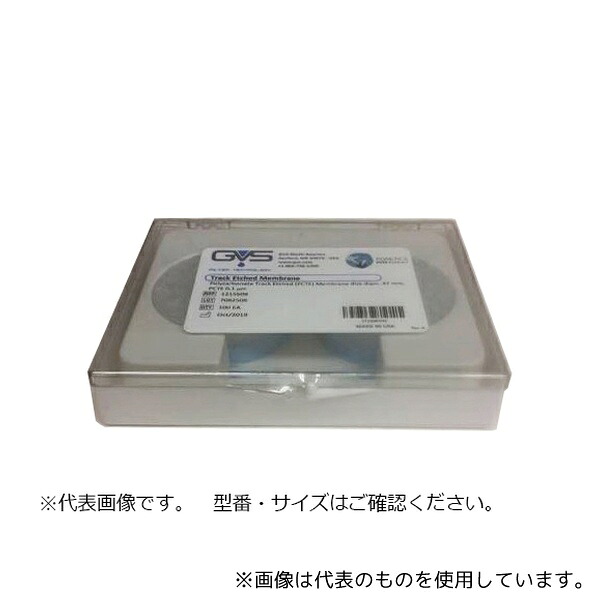 GVS 1215614 ポリカーボネート メンブレン PCTE25mm、 0.4um 1箱(100枚入)