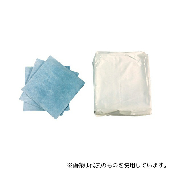 小津産業 106900 紙・不織布ウエス ストロングワイプ ブルー 340×350mm 1ケース(900枚入)