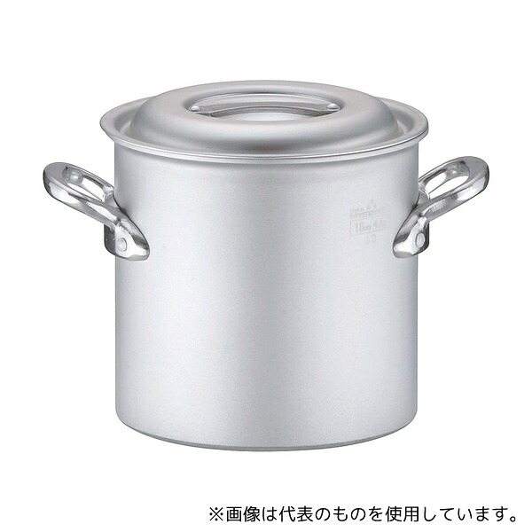 ホクア(北陸アルミニウム) 業務用マイスターIH 寸胴鍋 18cm