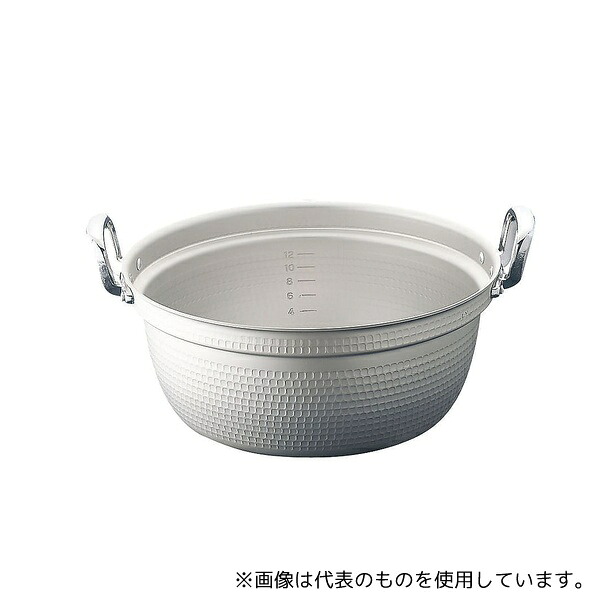 TKG エコクリーン マイスターアルミ極厚円付鍋 39cm