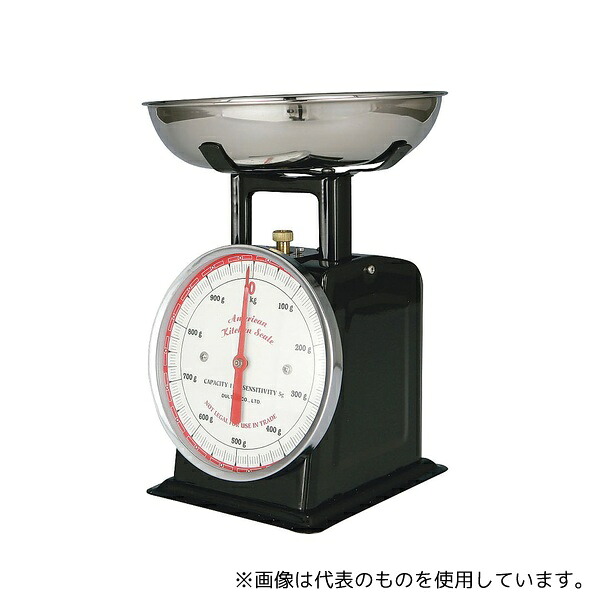 ダルトン(DULTON) 100-061 アメリカンキッチンスケール 1kg ブラック