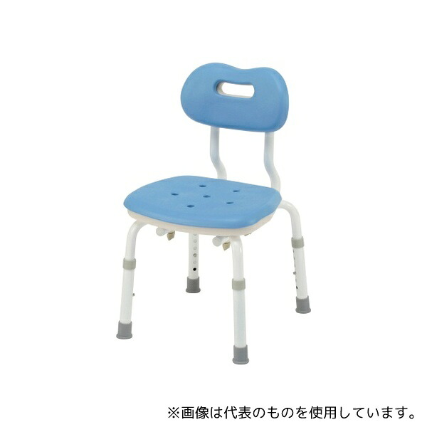 パナソニックエイジフリー PN-L41121A シャワーチェア ユクリア コンパクトスツール背付N ブルー