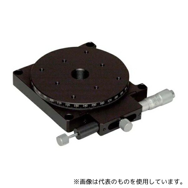中央精機 RS-917 微動回転スリムステージ(Φ90) 標準マイクロ