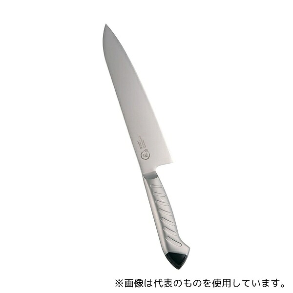 下村工業 ALY8814 竜治 ステンカラー 牛刀 21cm ブラック