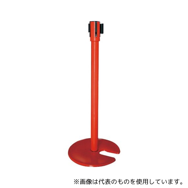 カーボーイ BPK-03 ベルト付きポールくぼみ型 レッド ベルトカラー:レッド