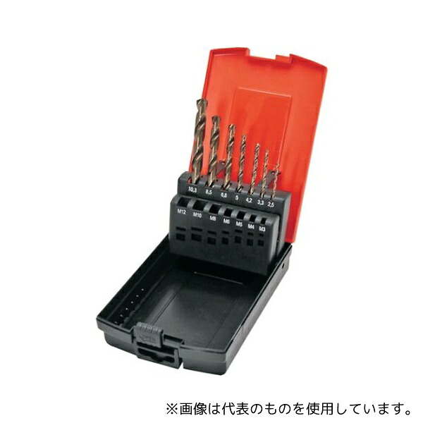 ビック・ツール GK-7P 月光ドリルタップ下穴7本セット