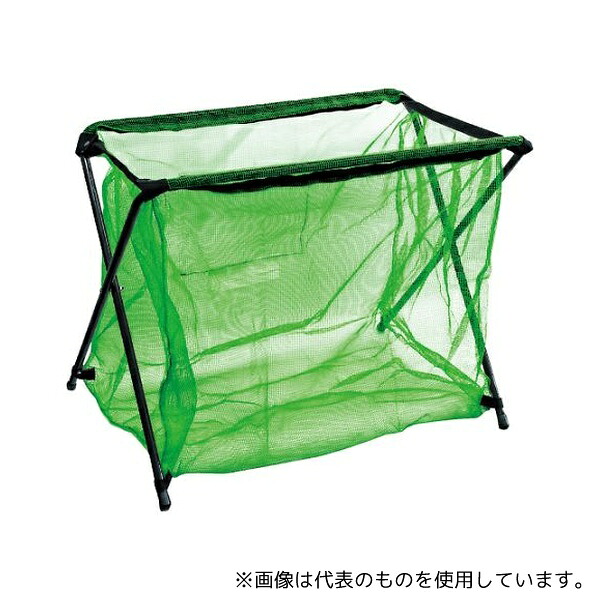 トラスコ中山 TGMN-GN 折りたたみ式・ネット交換可能ゴミ置き場 グリーン