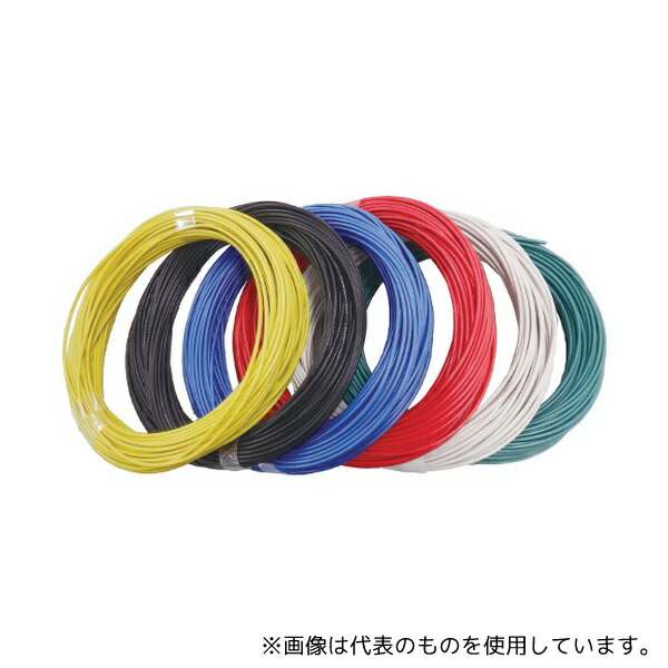 JAPPY KIV2.0SQ-JP 600V 電気機器用ビニル絶縁電線 赤 200m 22,946円