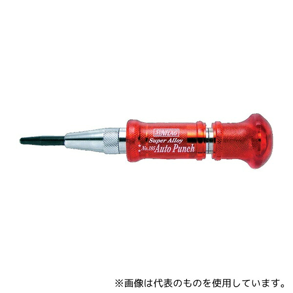 新亀製作所 No.185 オートポンチ 超硬チップ付
