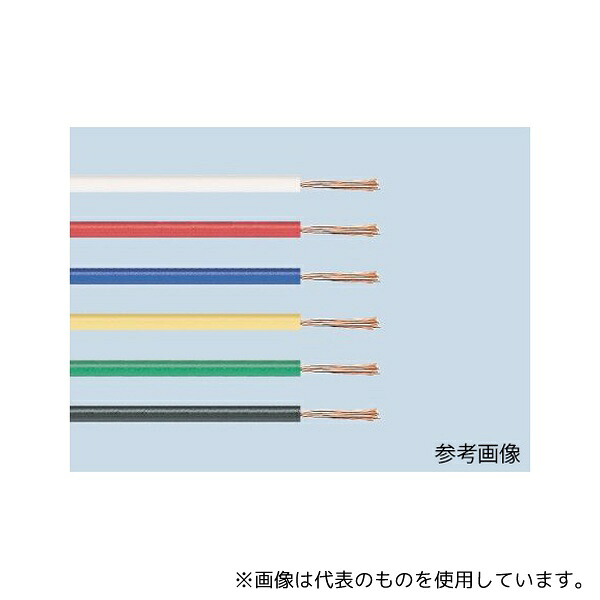 太陽ケーブルテック KIV-5.5-BK PVCケーブル 黒 導体材質 軟銅線 10 AWG 1袋(100メートル入)