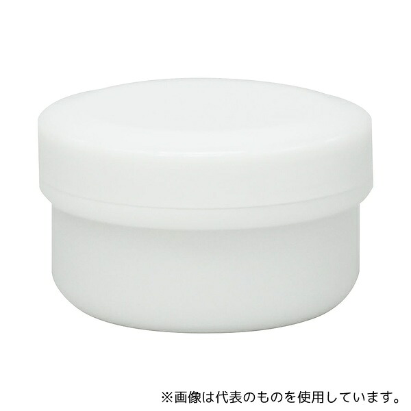 金鵄製作所 A0050R-001 アルファ軟膏壷(軟膏容器・増量タイプ)60mL 白 80個