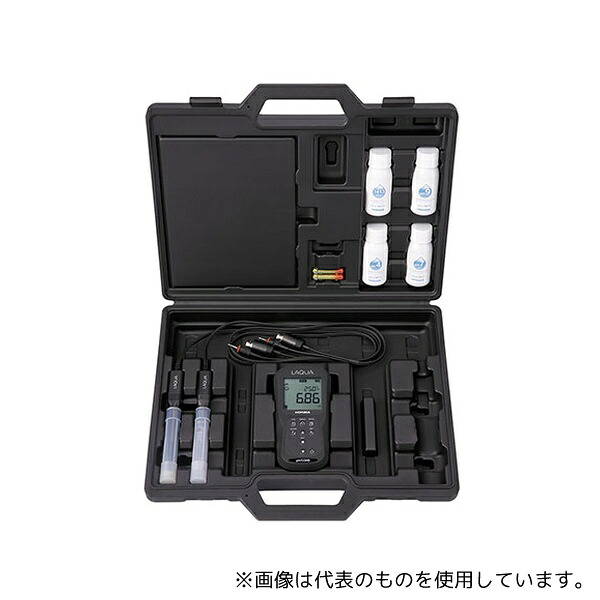 HORIBA D-210PC-S 【ポータブル/ハンディpH・電気伝導率セット】フィールド型ポータブル水質計LAQUA