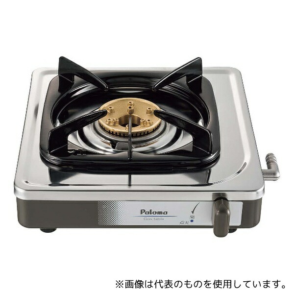 パロマ 163201 パロマ ガステーブルコンロ(一口ステンレスタイプ)PA-E18S LP
