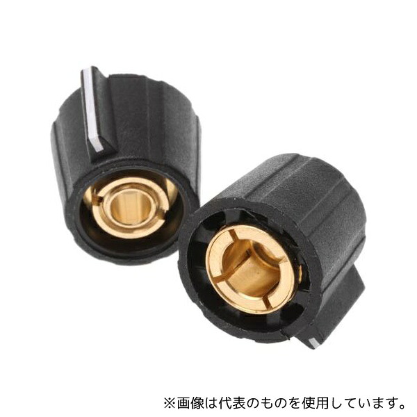 Sifam SP151 250 BLACK ノブ 6.35mm 直径:15.5mm 1袋(10個入)｜セミプロＤＩＹ店ファースト 11,286円